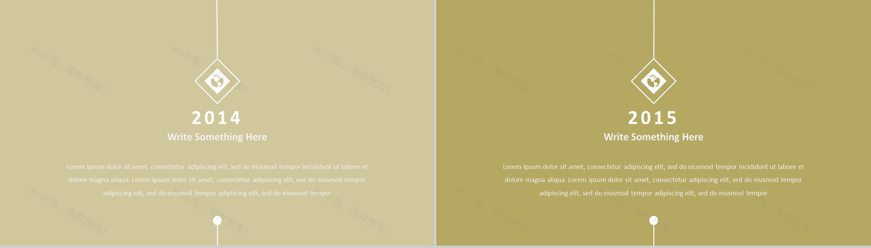 40页小清新组织结构时间线图表-15