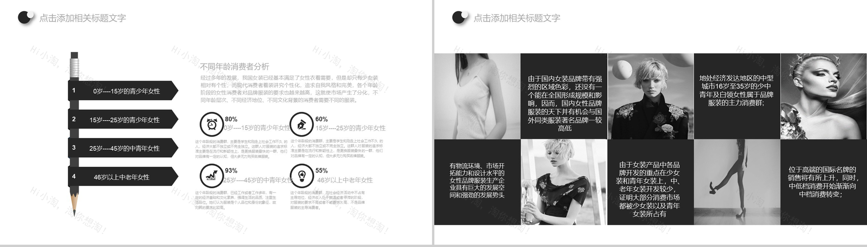 欧美时尚服装行业品牌宣传推广策划汇报PPT模板-8