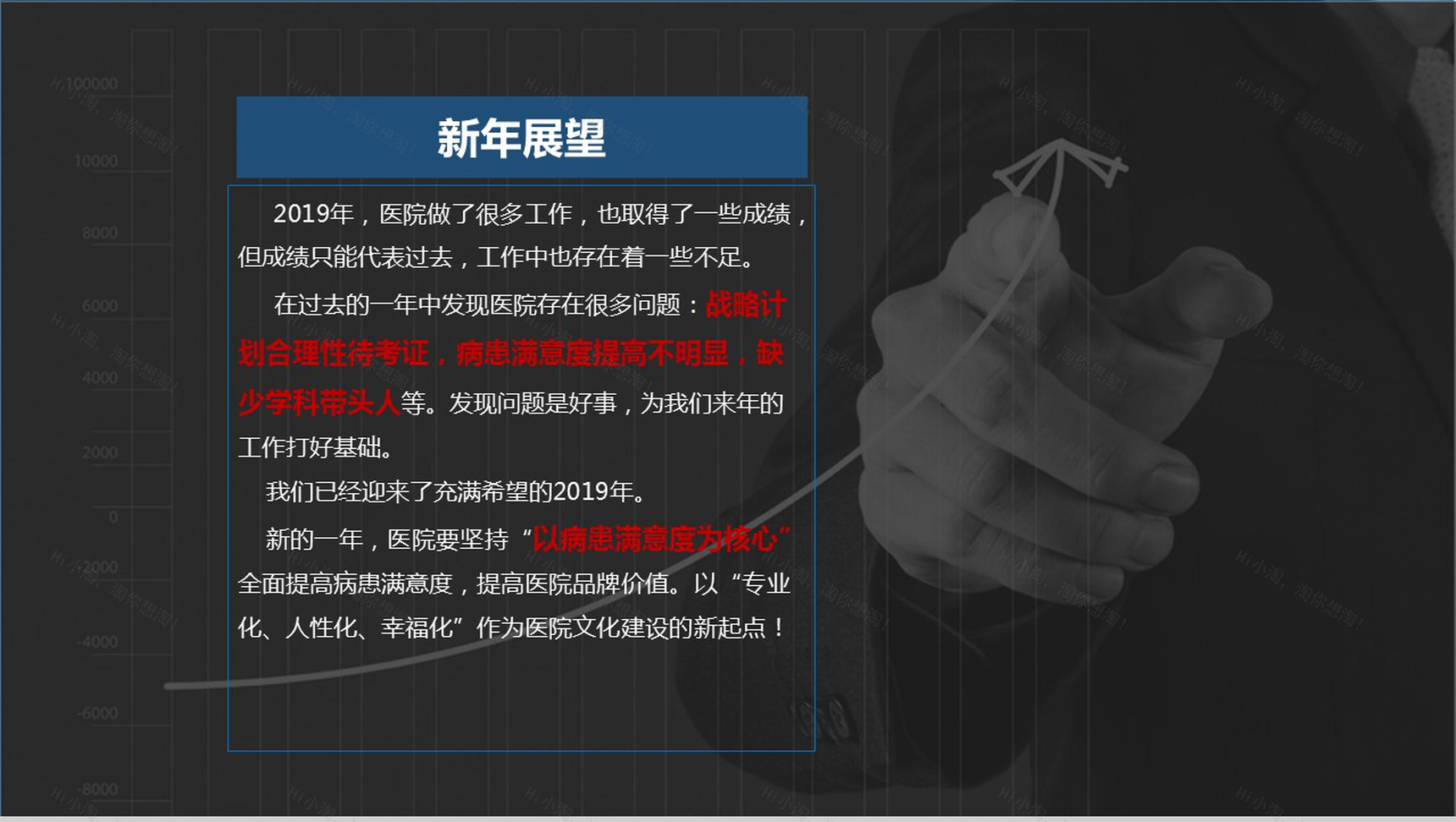 简约大气医院医疗年度工作总结报告PPT模板-35