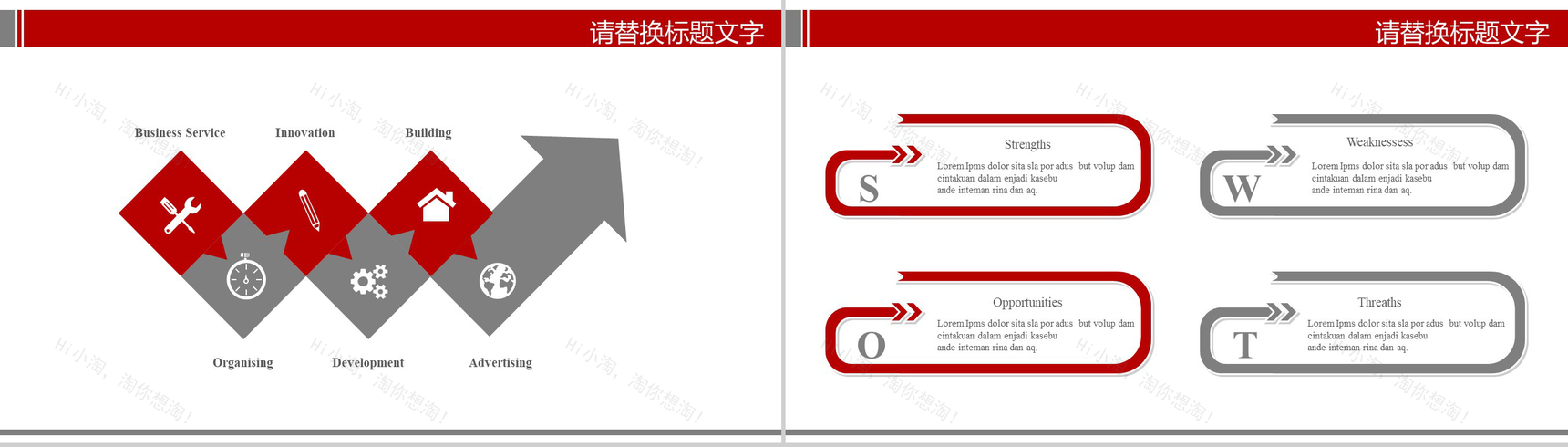 2019大学生职业生涯规划工作汇报PPT模板-6