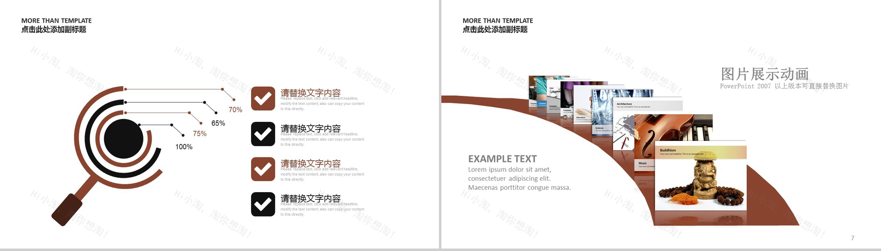 金色商务企业管理工作汇报年终总结述职报告工作汇报要点PPT模板-4