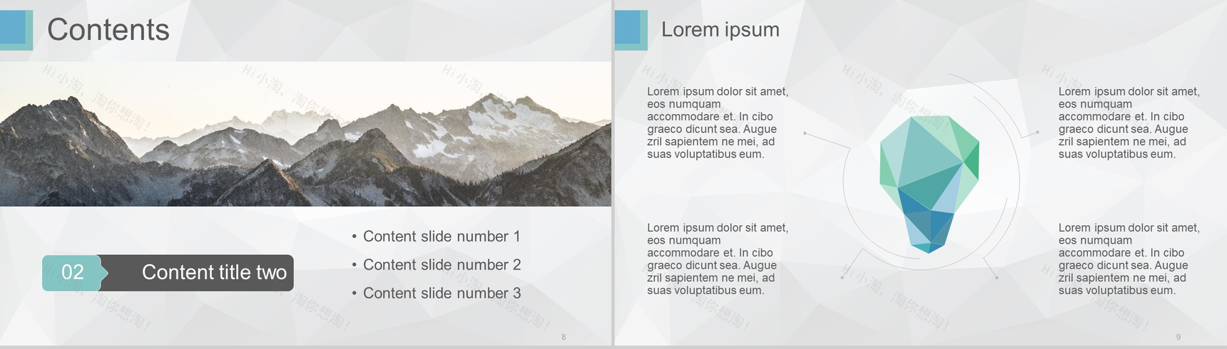 欧美简约商务述职报告工作总结报告PPT模板-5