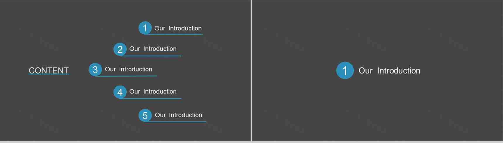 黑色商务静态通用商务PPT模板-2