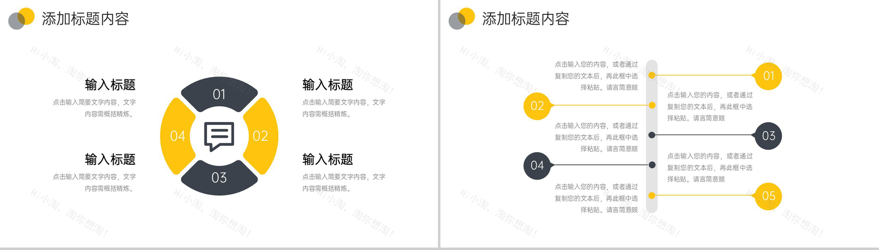 黄色简约公司早会总结部门例会沟通PPT模板-10