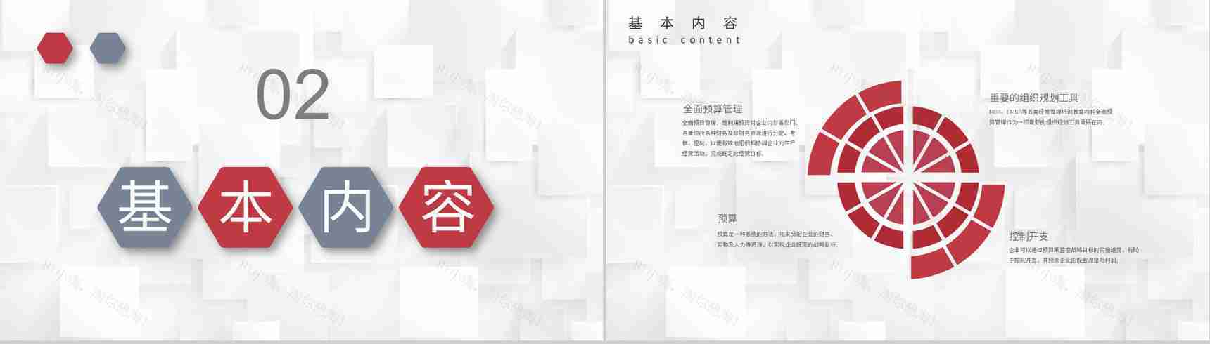 企业月度财务数据报告全面预算管理与控制计划总结PPT模板-4