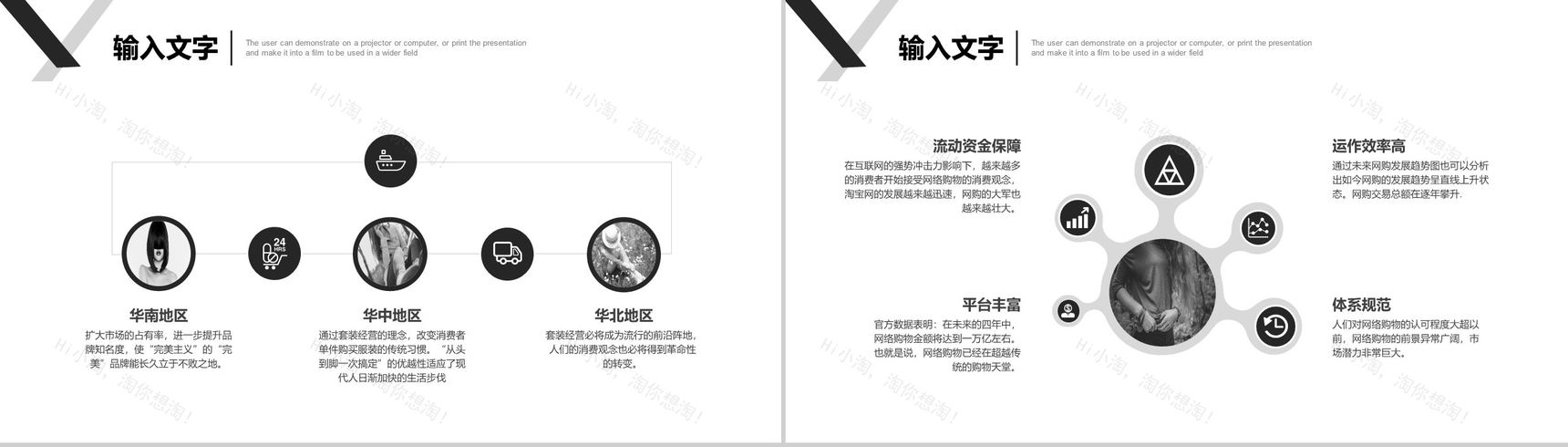 微立体商务杂志风服装推广宣传工作汇报PPT模板-6