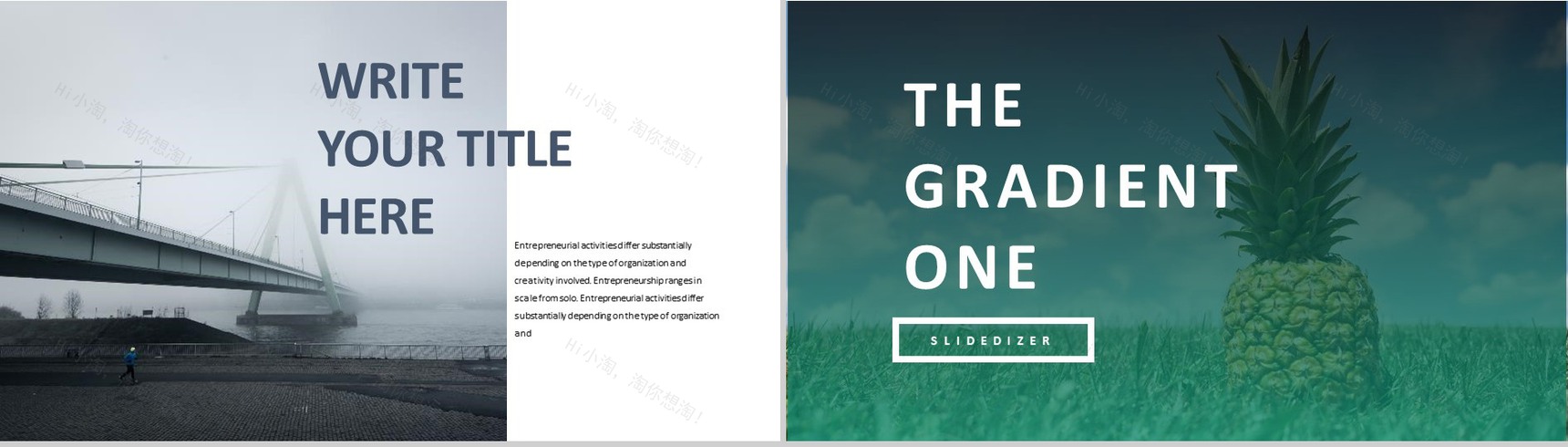 唯美魅惑紫动态时尚杂志封面PPT模板-2