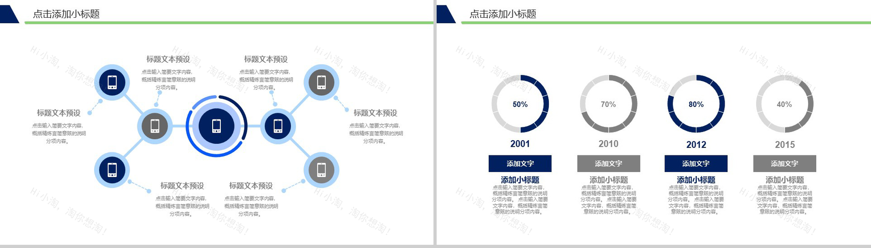 大气蓝色医药医疗护理行业工作汇报PPT模板-4