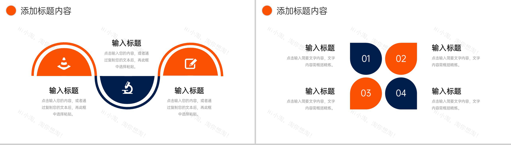 橙色商务数据复盘总结研发项目汇报PPT模板-3