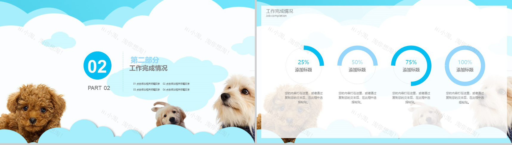 宠物美容店行业报告商务总结PPT模版-5
