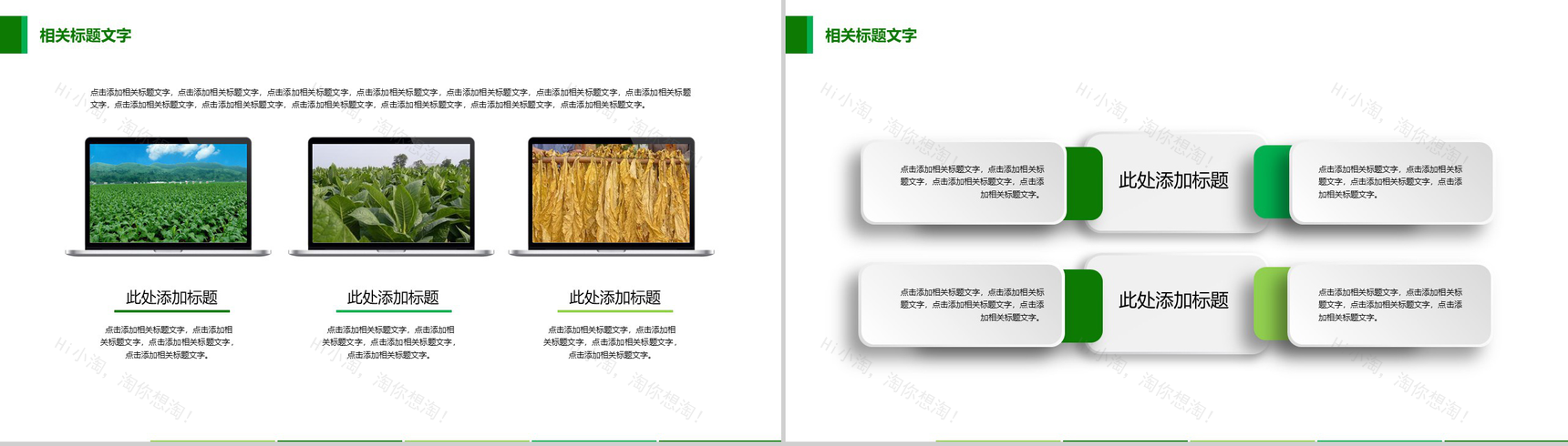 简约烟草局工作计划总结PPT模板-5