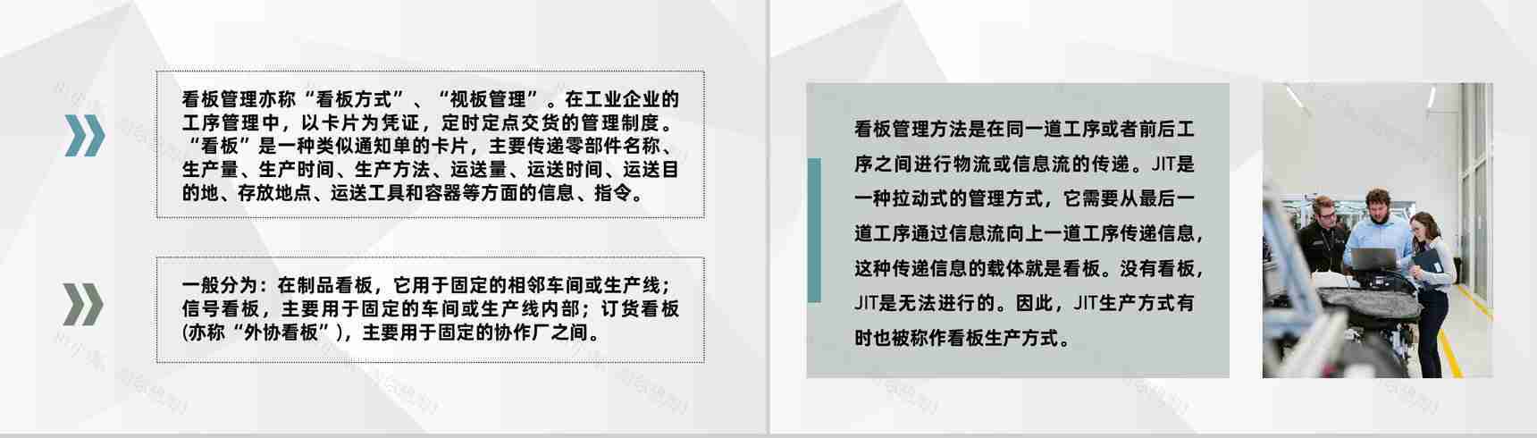 单位项目现场看板管理方案项目进度管理总结汇报PPT模板-7