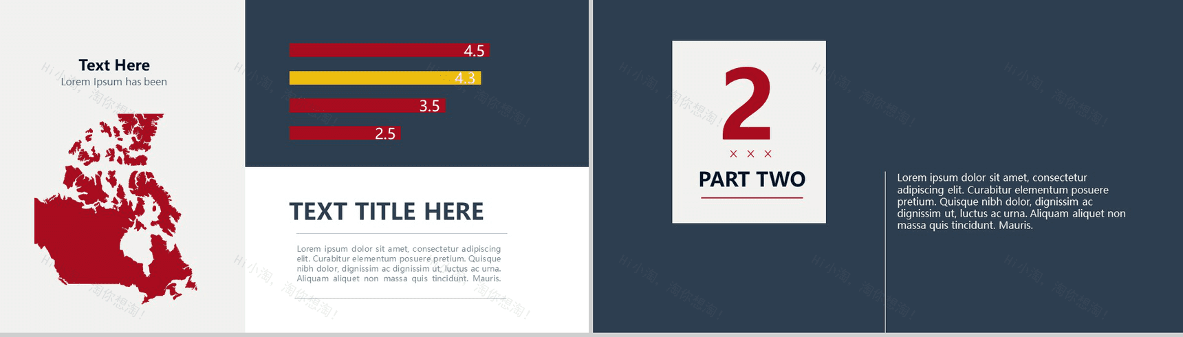 扁平商务欧美工作报告总结演讲通用PPT模板-4