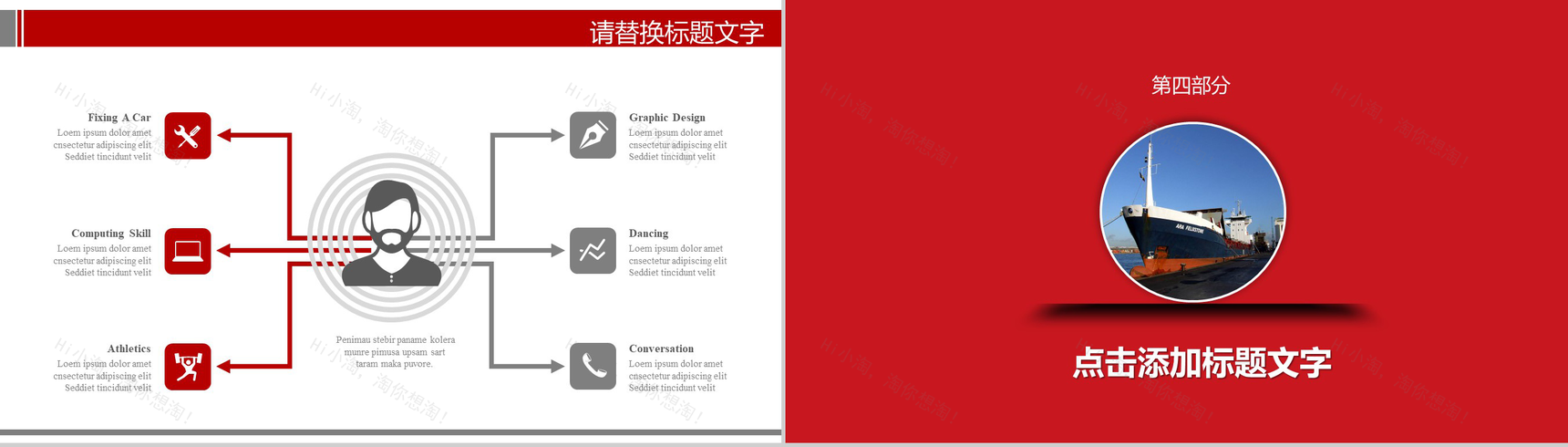 2019大学生职业生涯规划工作汇报PPT模板-11