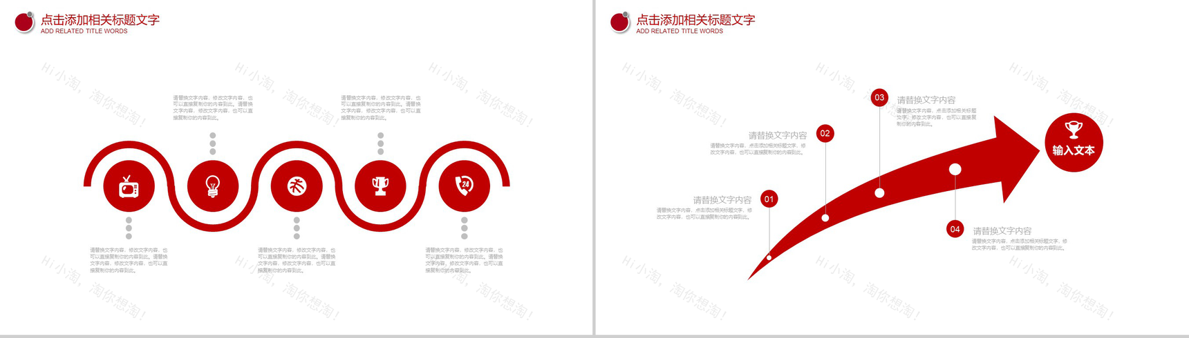 工商银行工作汇报总结PPT模板-7