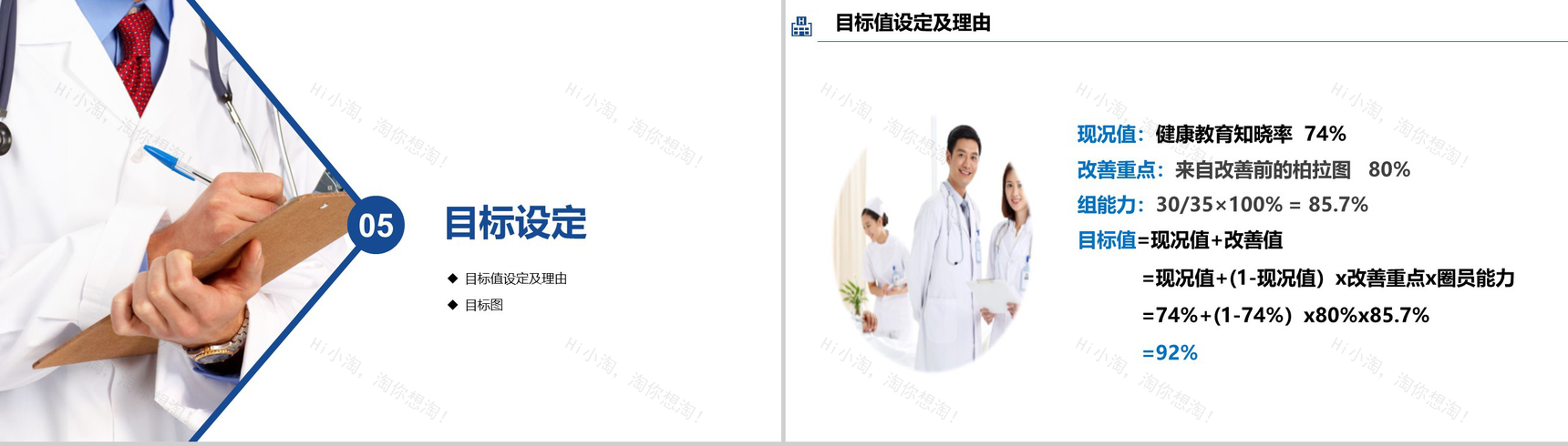 简约商务医药医疗行业研究成果汇报展示总结PPT模板-9