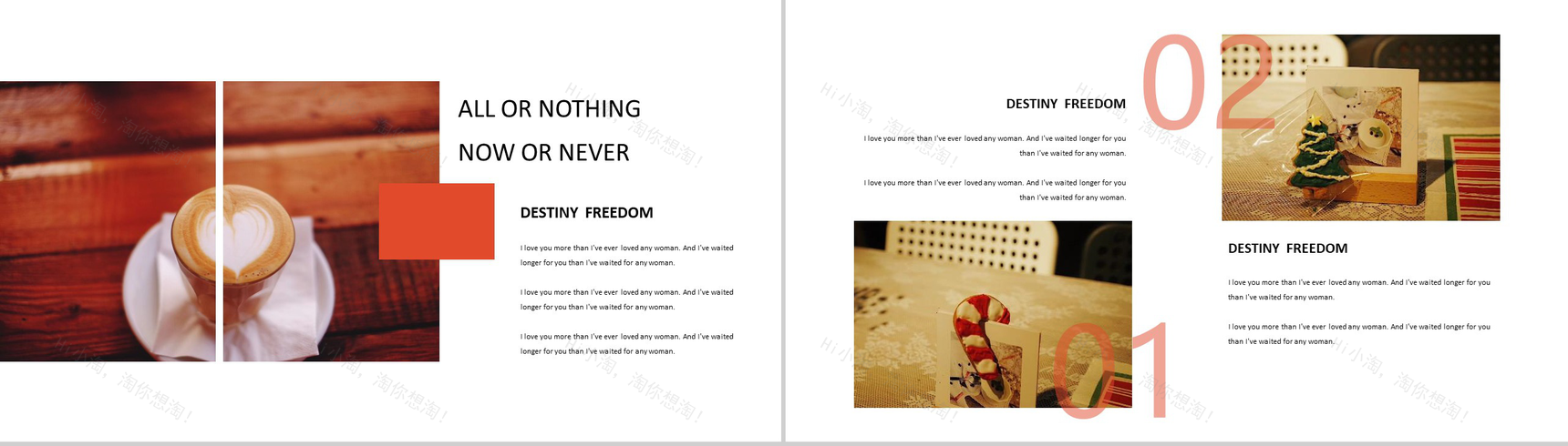 橙色欧美大气杂志风项目策划PPT模板-7