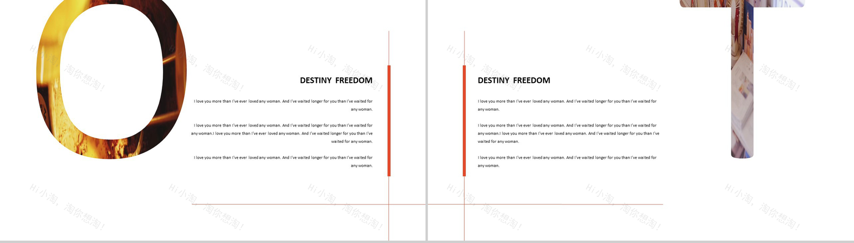 橙色欧美大气杂志风项目策划PPT模板-10