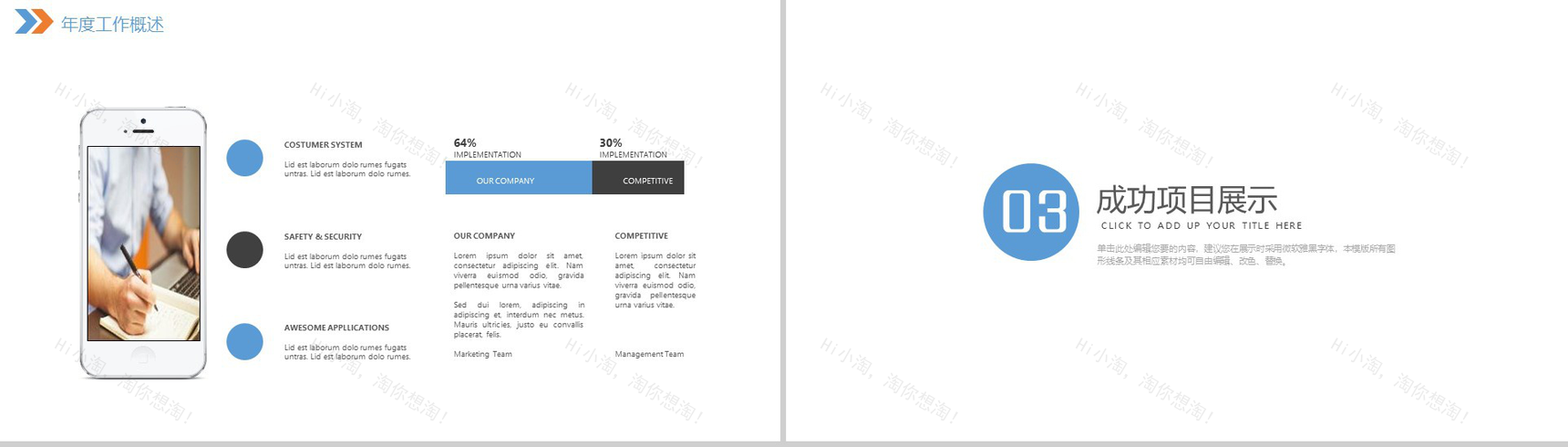 工程建筑工作总结数据总结PPT模板-7