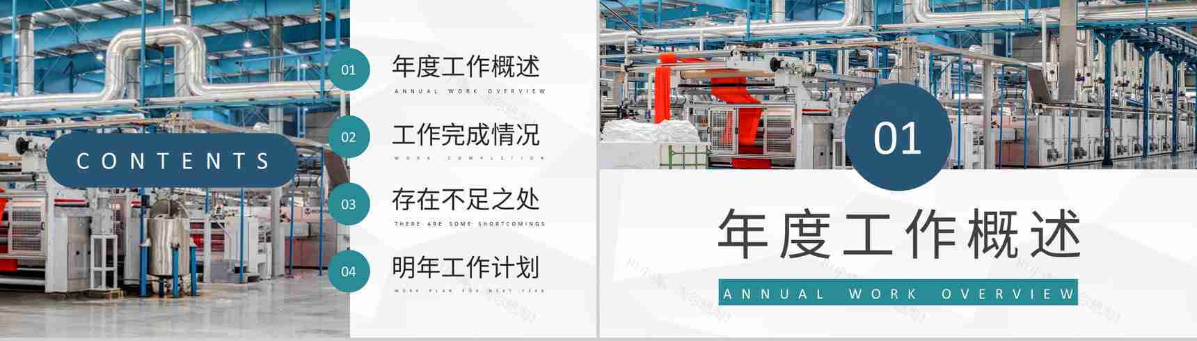 工厂精益班组建设规划班组长年终工作总结述职汇报PPT模板-2