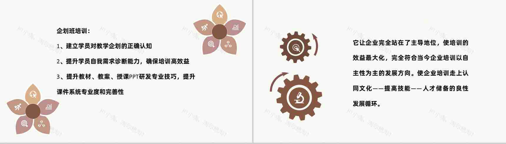 企业主管高管心得总结内容TTT培训PPT模板-6