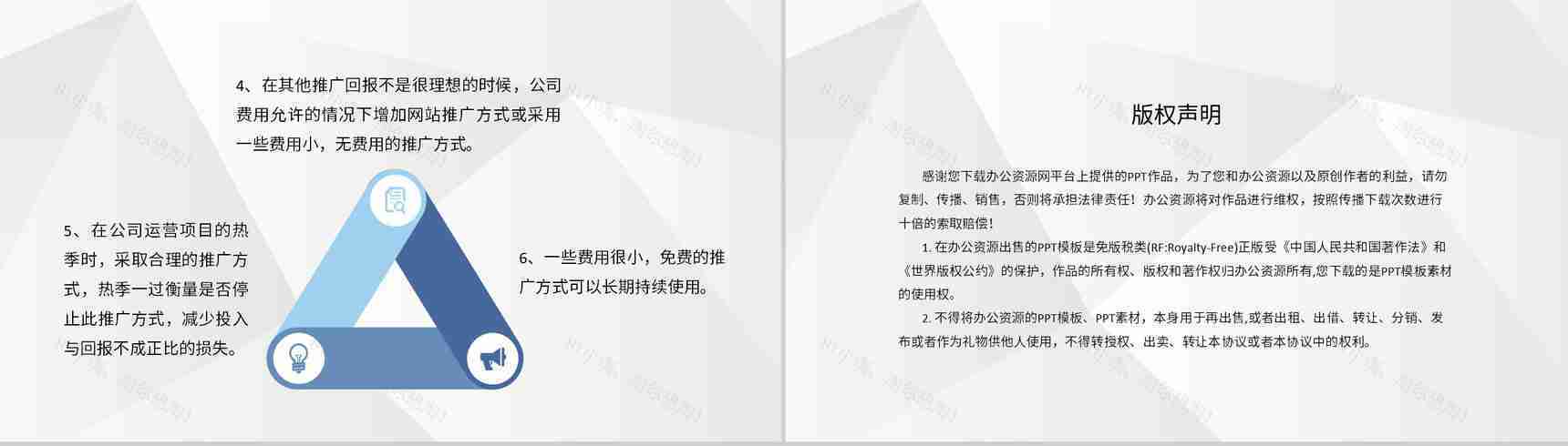 互联网行业网络推广方案网络运营策划工作汇报PPT模板-8