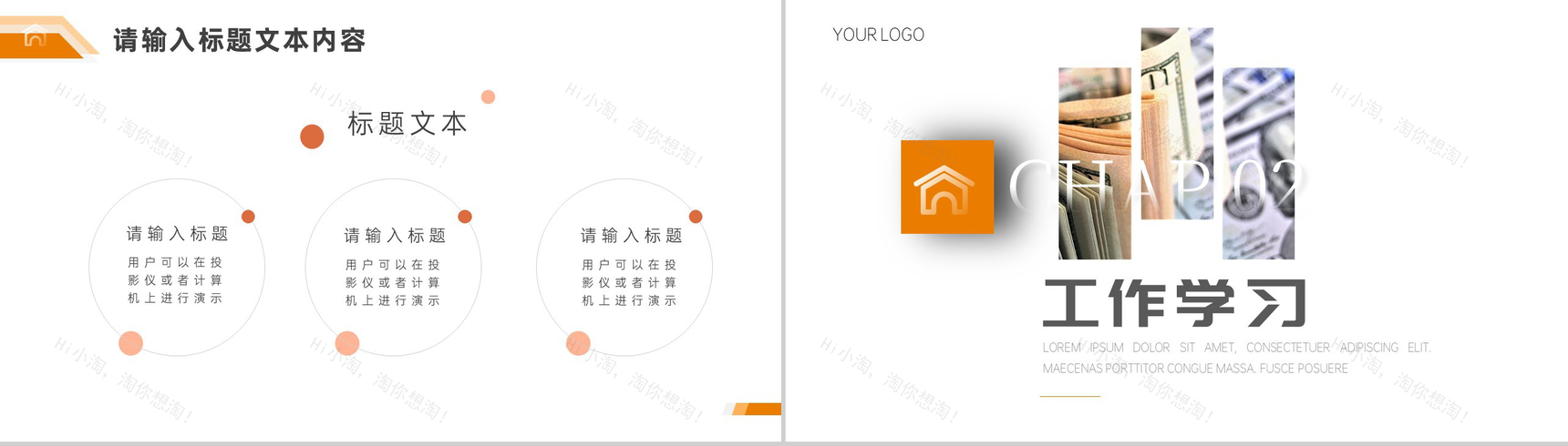 白色简约财务管理转正申请PPT模板-4