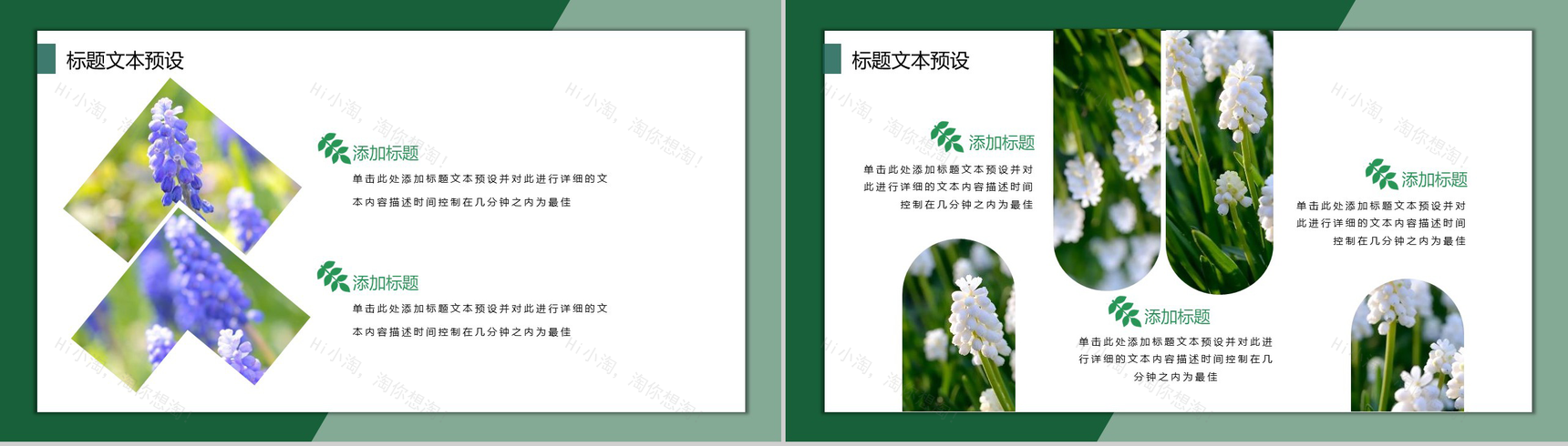 2019二月春华已半归月度总结PPT模板-12