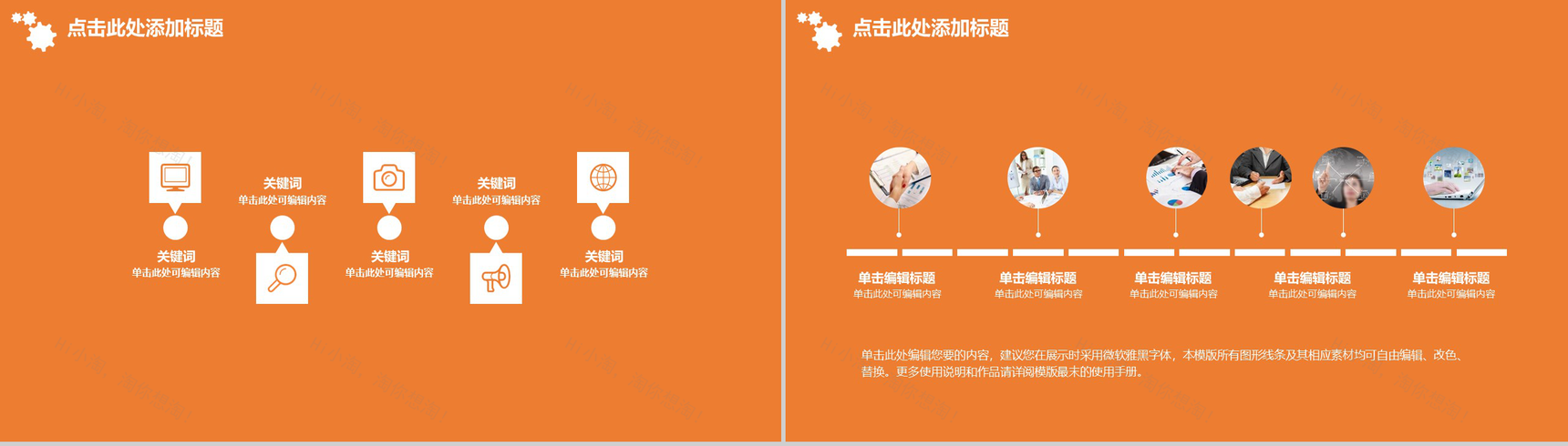 企业人力资源管理汇报PPT模板-11