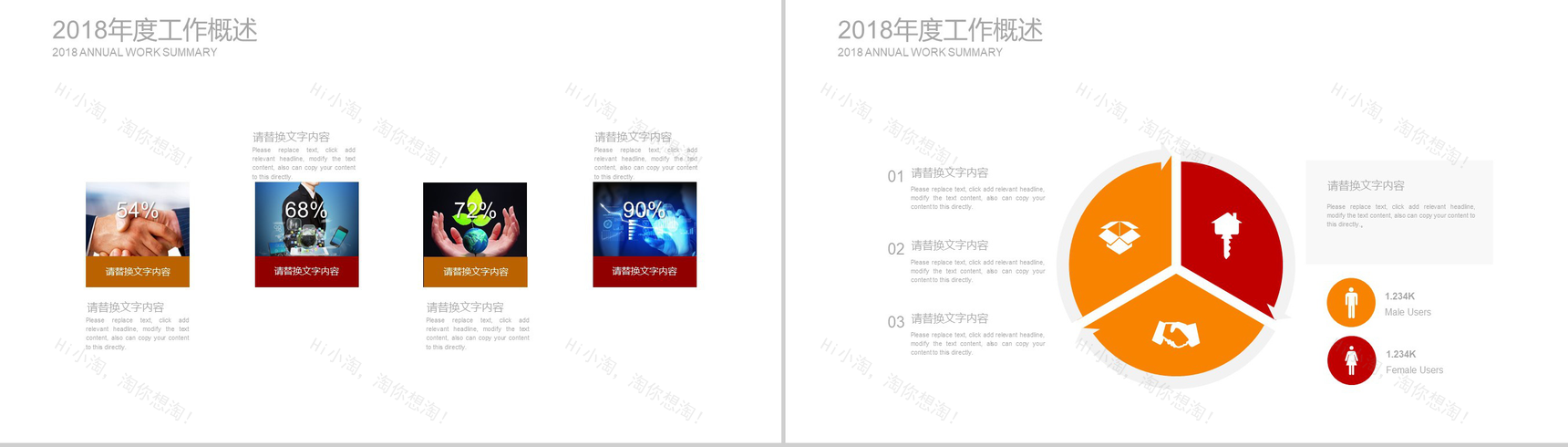 税务工作年终总结报告PPT模板-11