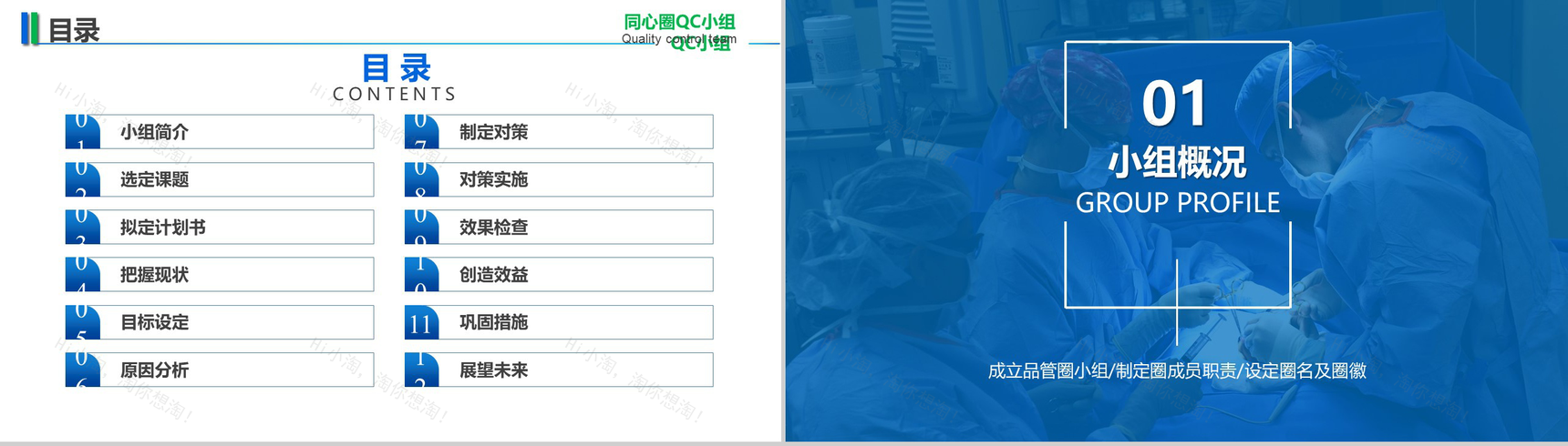 大气创意医院医疗手术案例分析工作汇报总结PPT模板-2