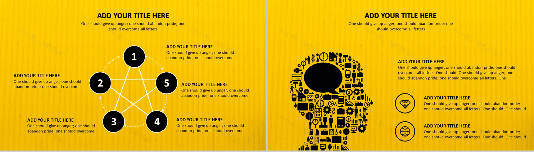 公司工作汇总PPT模板-6