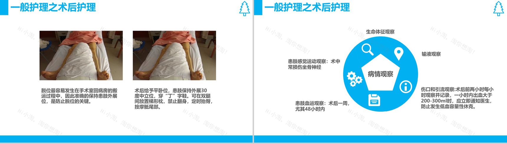 股骨颈骨折护理查房工作汇报PPT模板-13