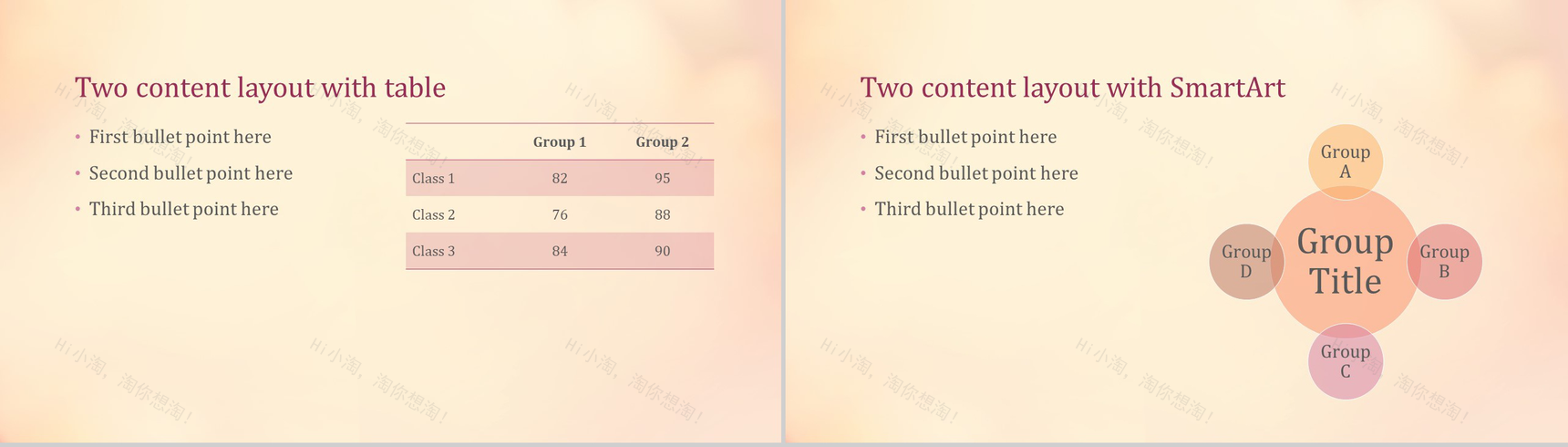 唯美清新中国风商务工作总结汇报PPT模板-4