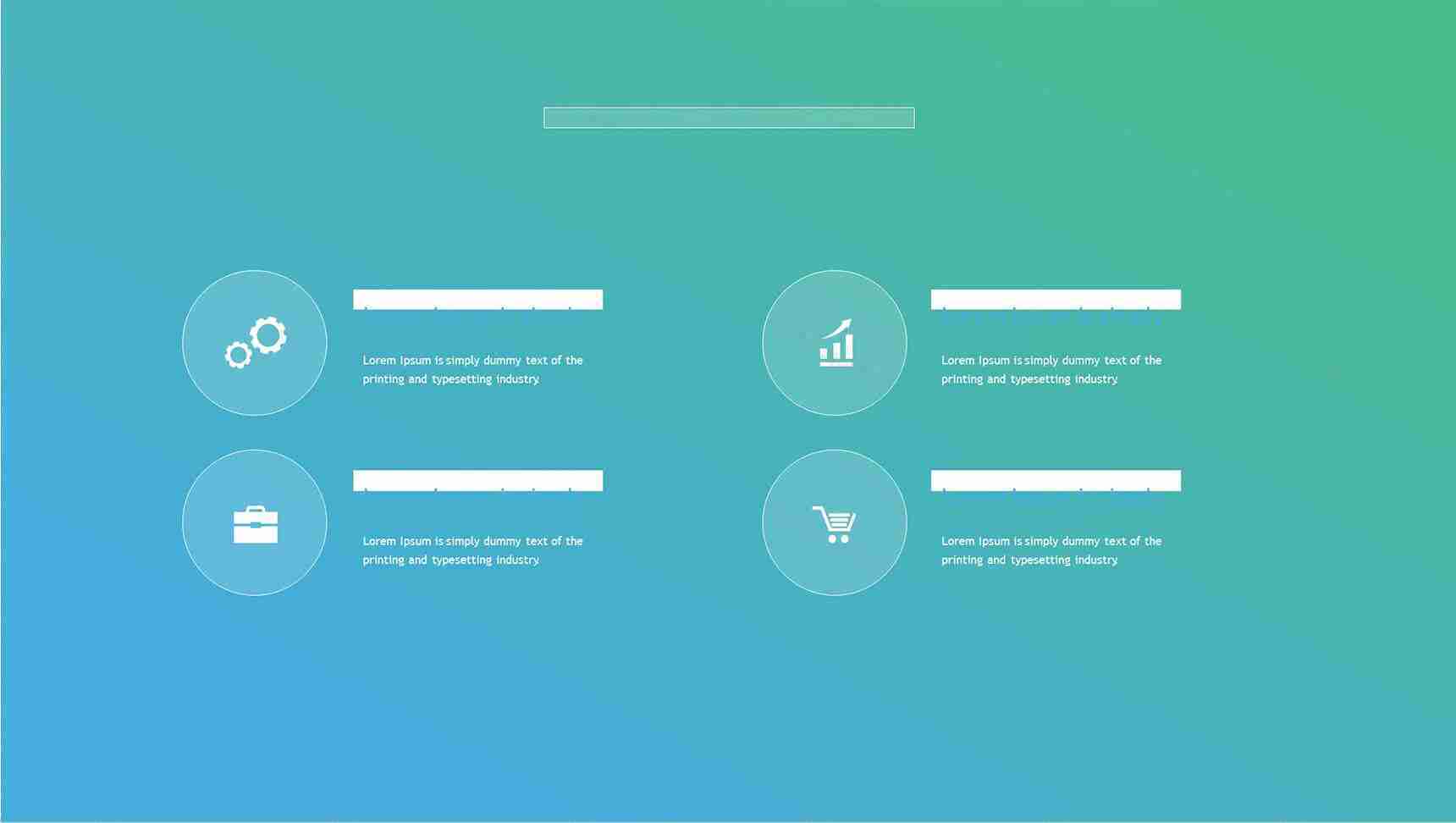 多边形炫彩静态超酷PPT模板-1