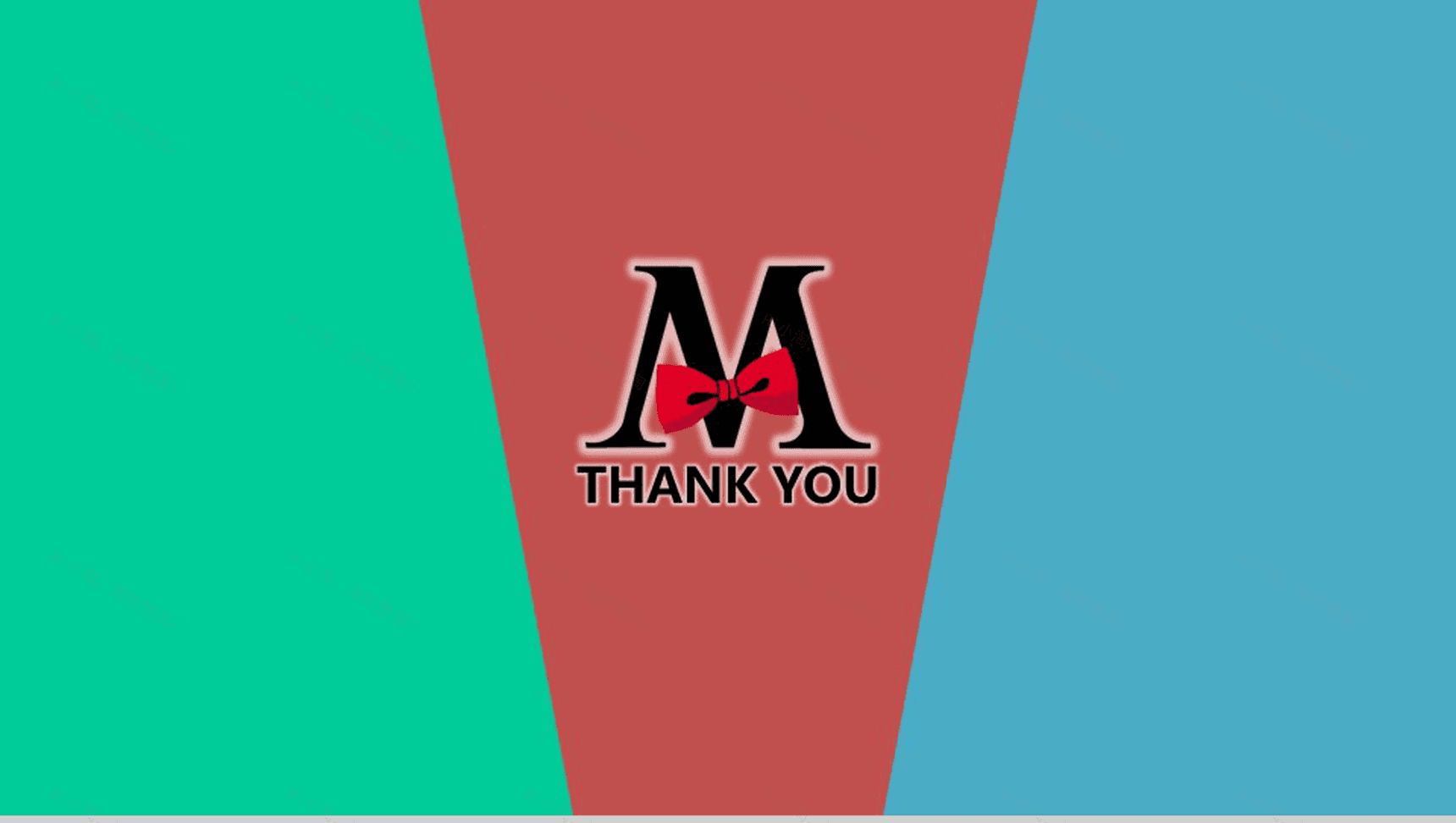 三色简约创新新颖商务通用PPT模板-14