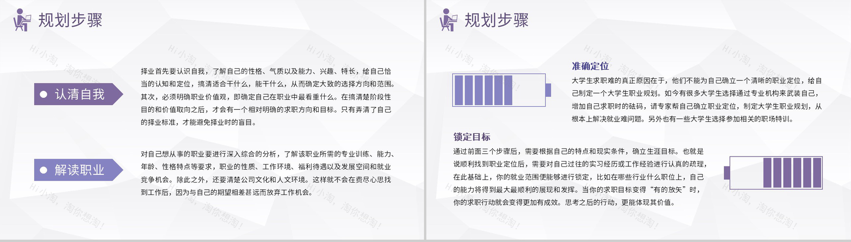 实用简约大学生职业定位职业生涯规划设计培训PPT模板-5