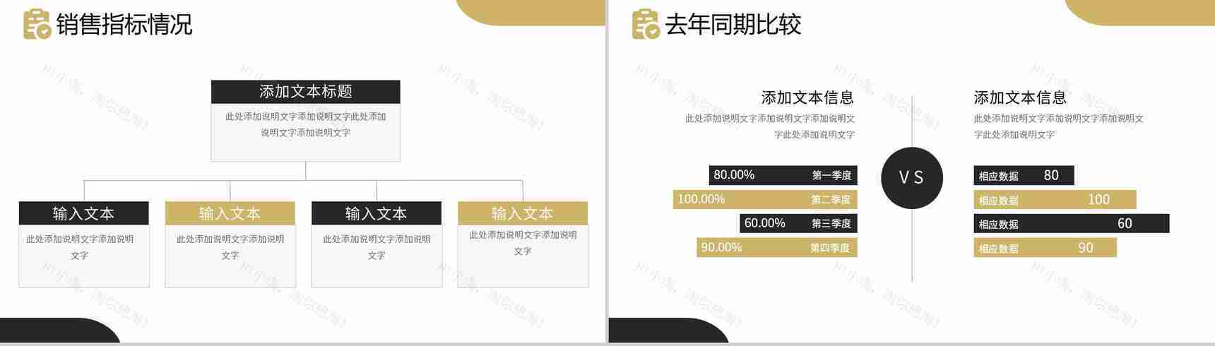 商务蓝年终工作述职报告PPT模板-6