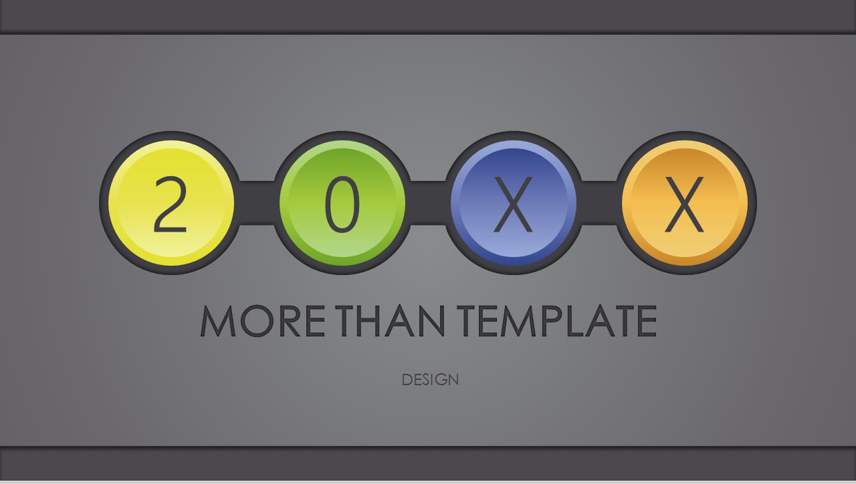 灰色欧美商务通用总结PPT模板