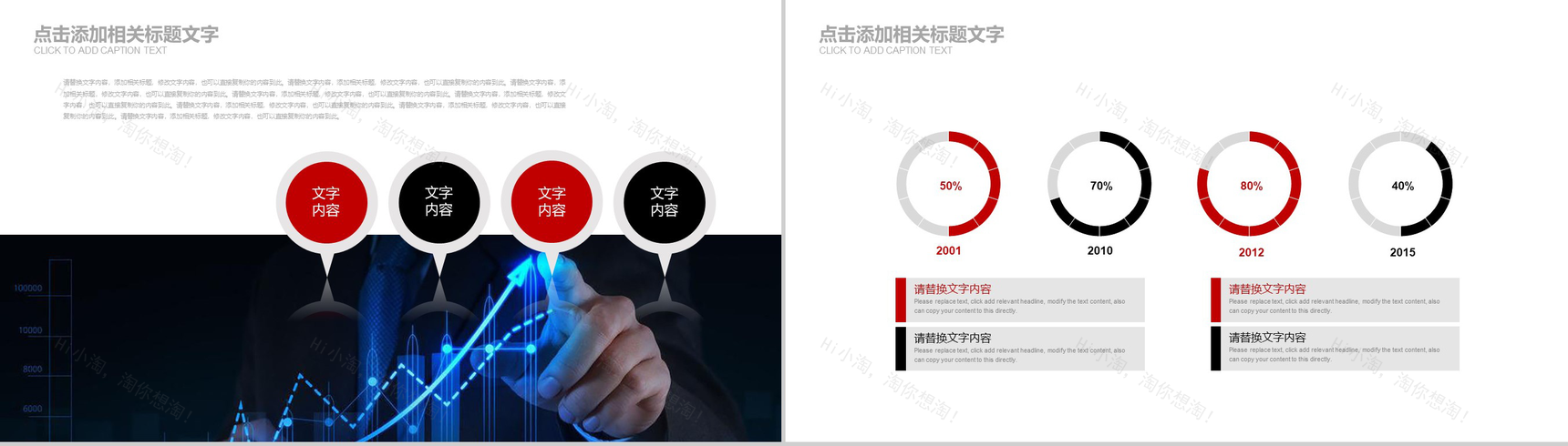 个性手绘创意金融行业投资理财分析PPT模板-13