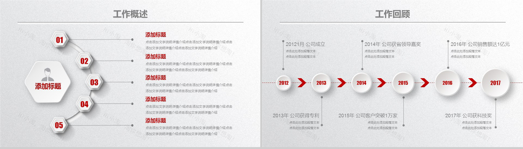 年终总结工作汇报PPT模板-3