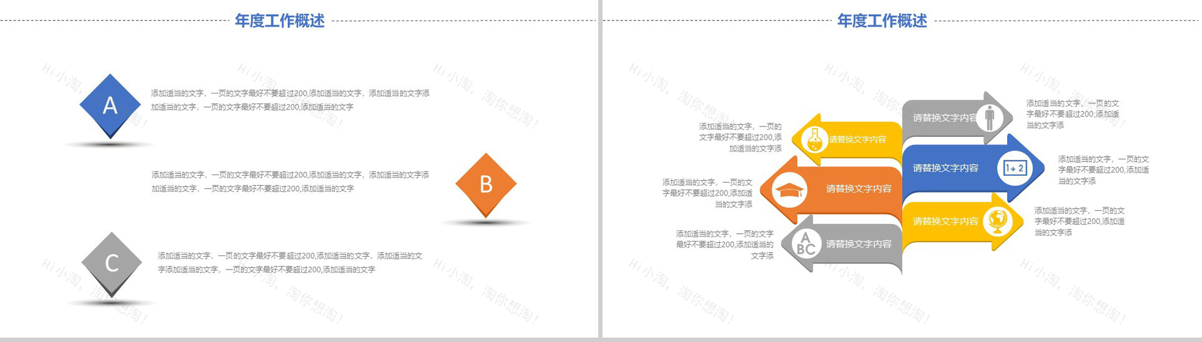 通讯传媒通用工作汇报PPT模板-6