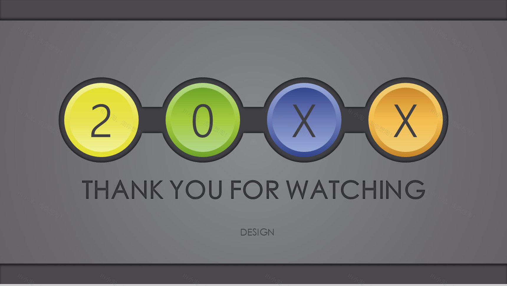 灰色欧美商务通用总结PPT模板-12