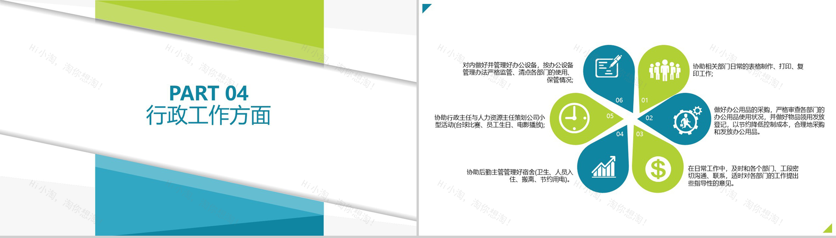 人事科(HR)工作总结汇报通用PPT模板-6