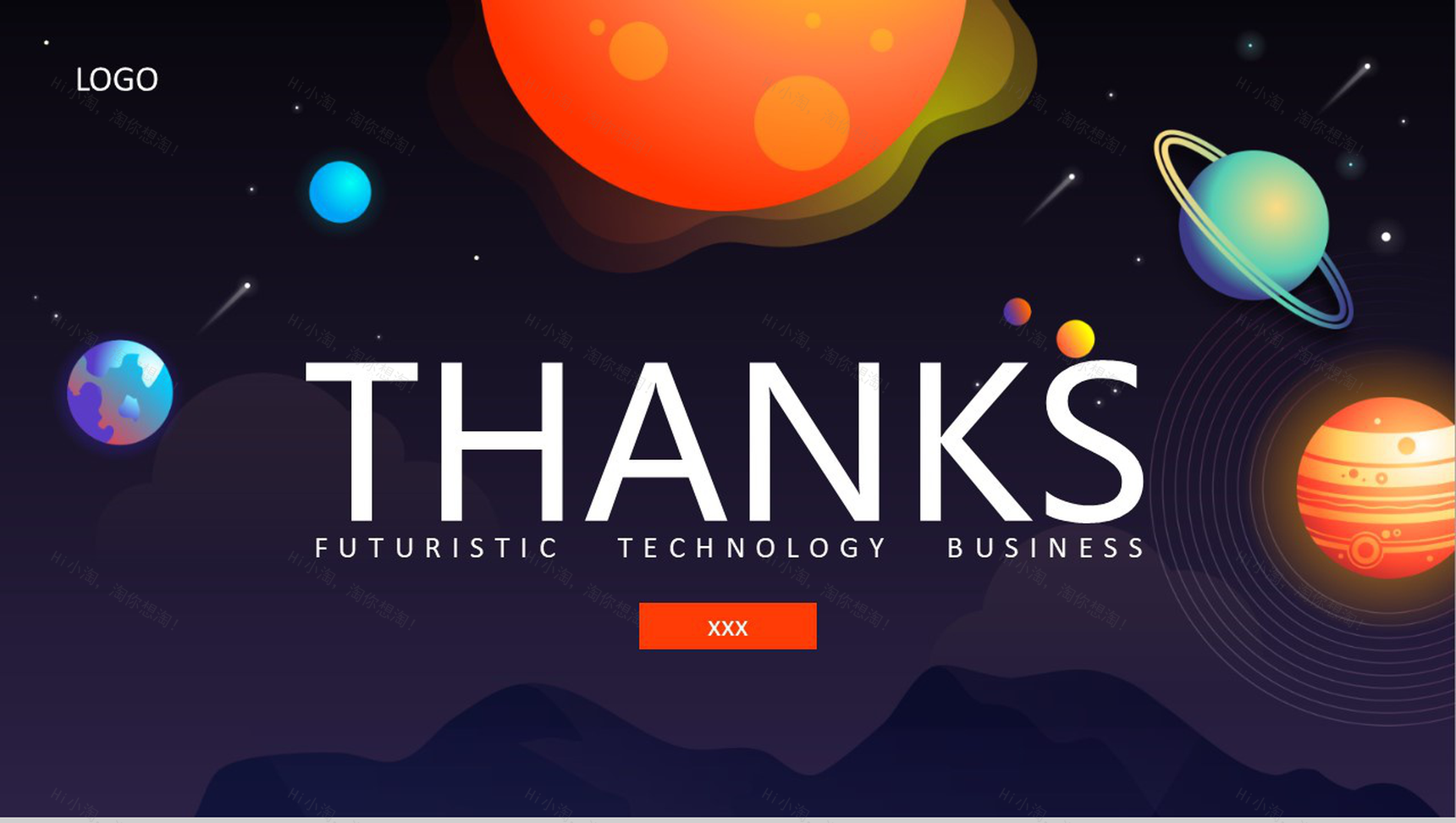 未来科技智能创新商务汇报PPT模板-14