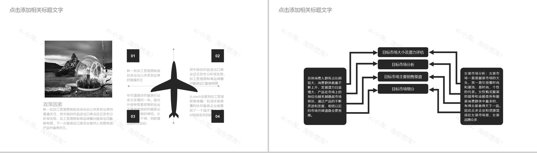 高端大气杂志风时尚服装行业工作总结汇报PPT模板-9