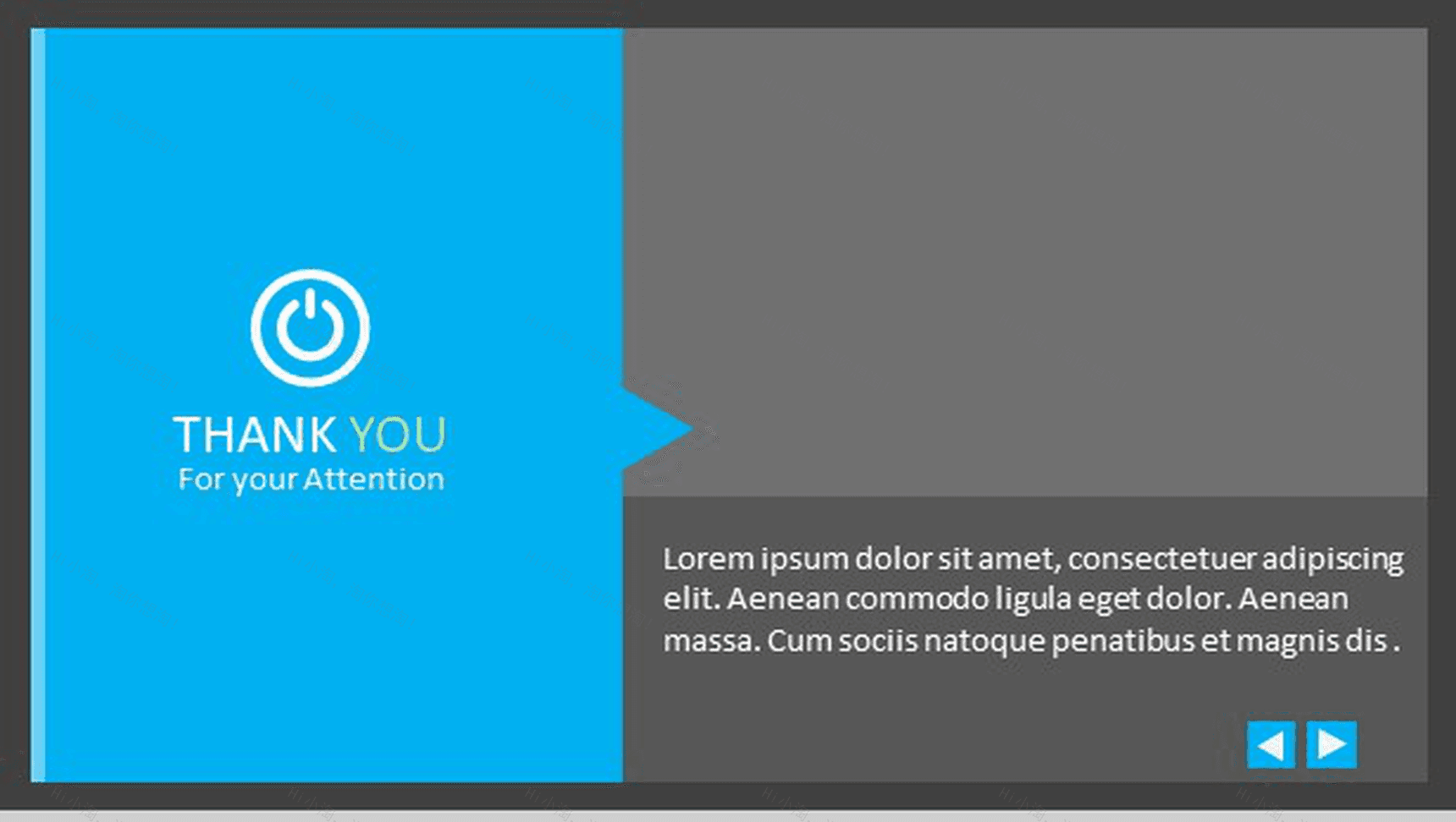 扁平风格商务演讲汇报通用PPT模板-17