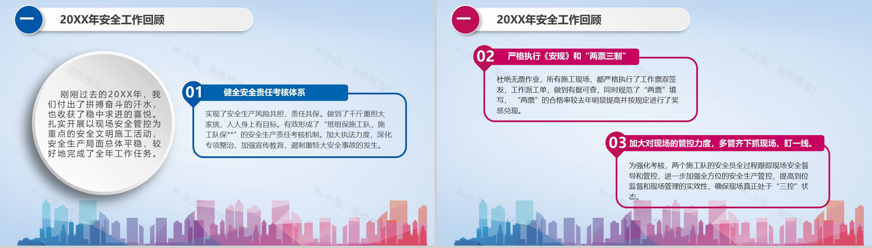 水墨简约公司企业安全生产工作总结报告PPT模板-3