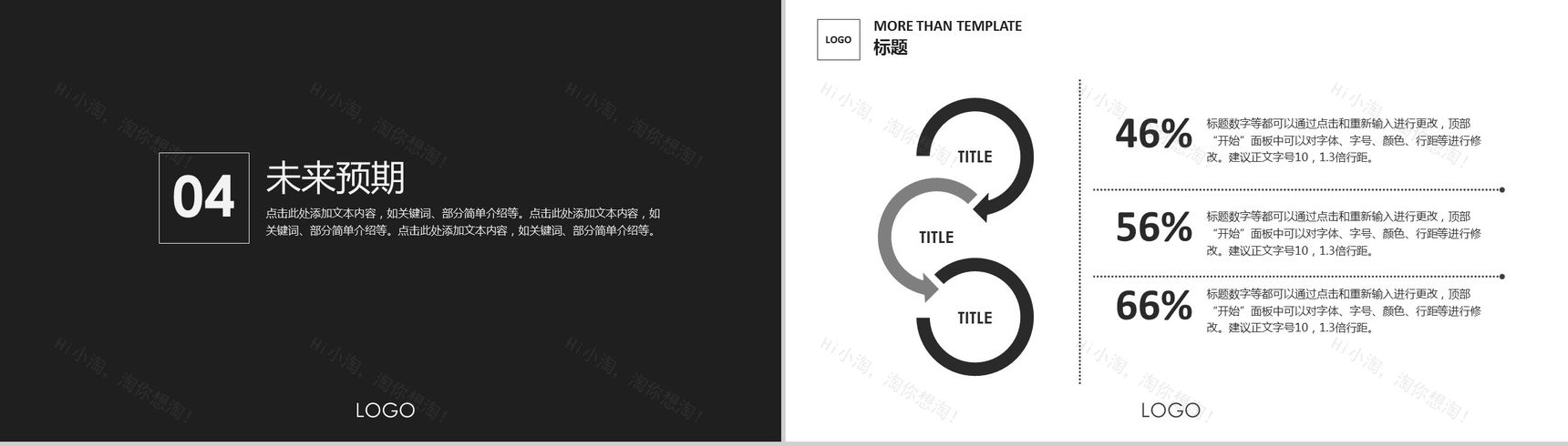 大气简约欧美风工作汇报PPT模板-9