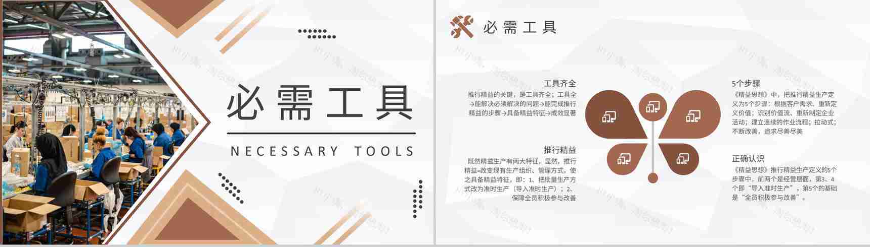 工厂生产车间品质管理工作汇报精益生产管理计划方案PPT模板-5